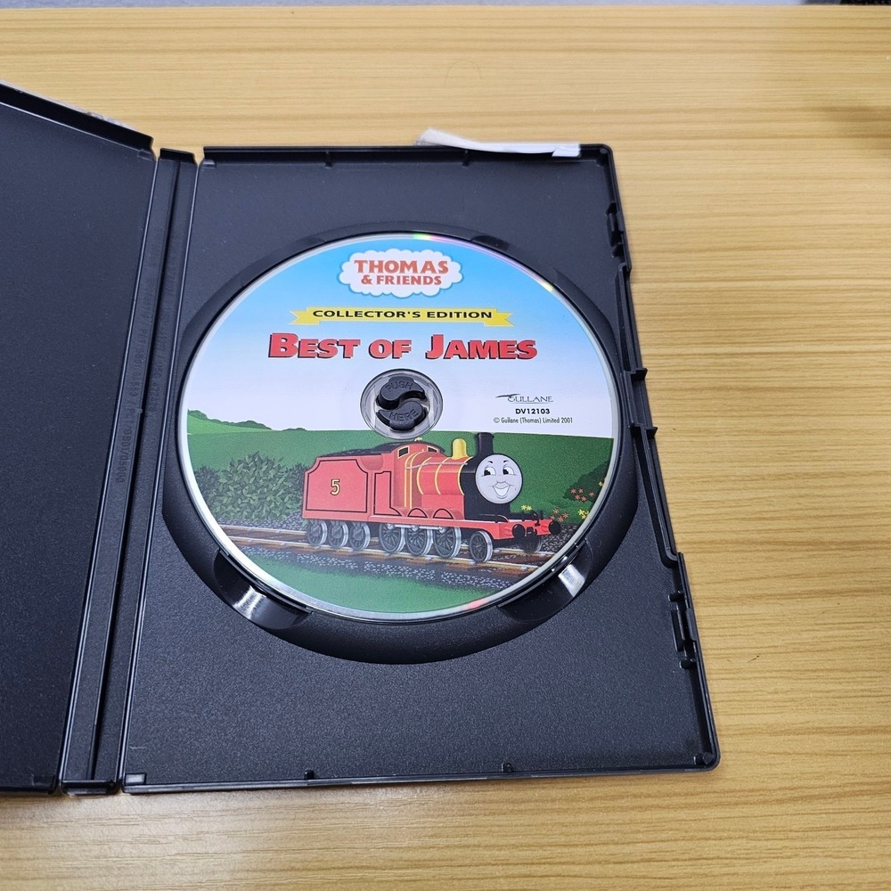 Rare Vintage Thomas The Tank Engine Movies Best Of James Collectors Edition - Picture 4 of 8